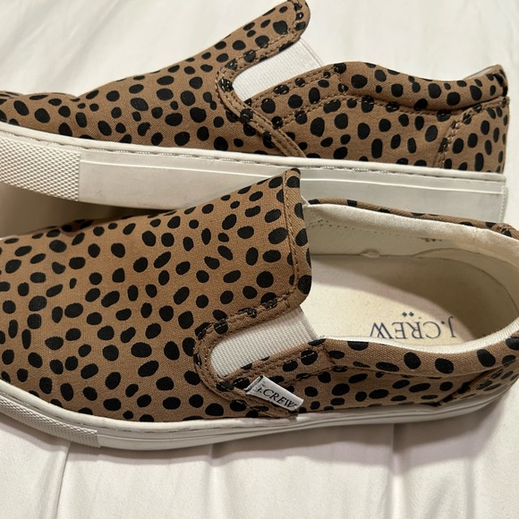 J. Crew Brown and Black Casual Sneakers Size 7 - Picture 6 of 9